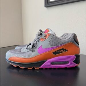 Nike Air Max 90 Cool Grey Dark Russet